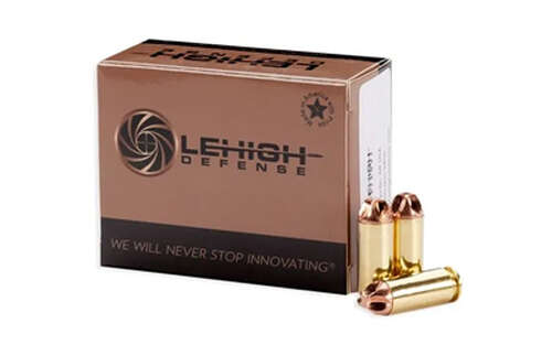 Ammunition Lehigh Defense Xtreme Defense 10mm LEHIGH XTRM DFNS 10MM 115GR 20/200